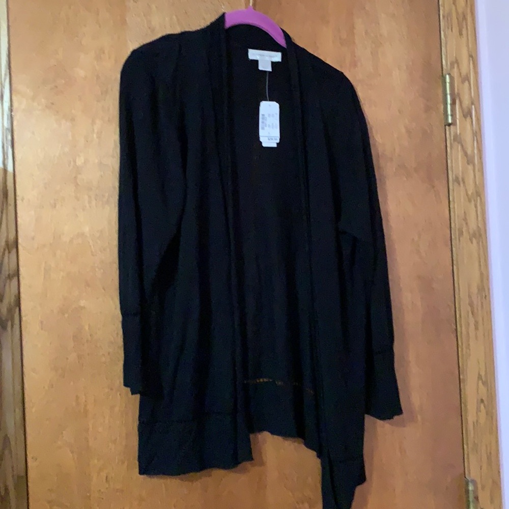 Black Christopher & Banks Cardigan